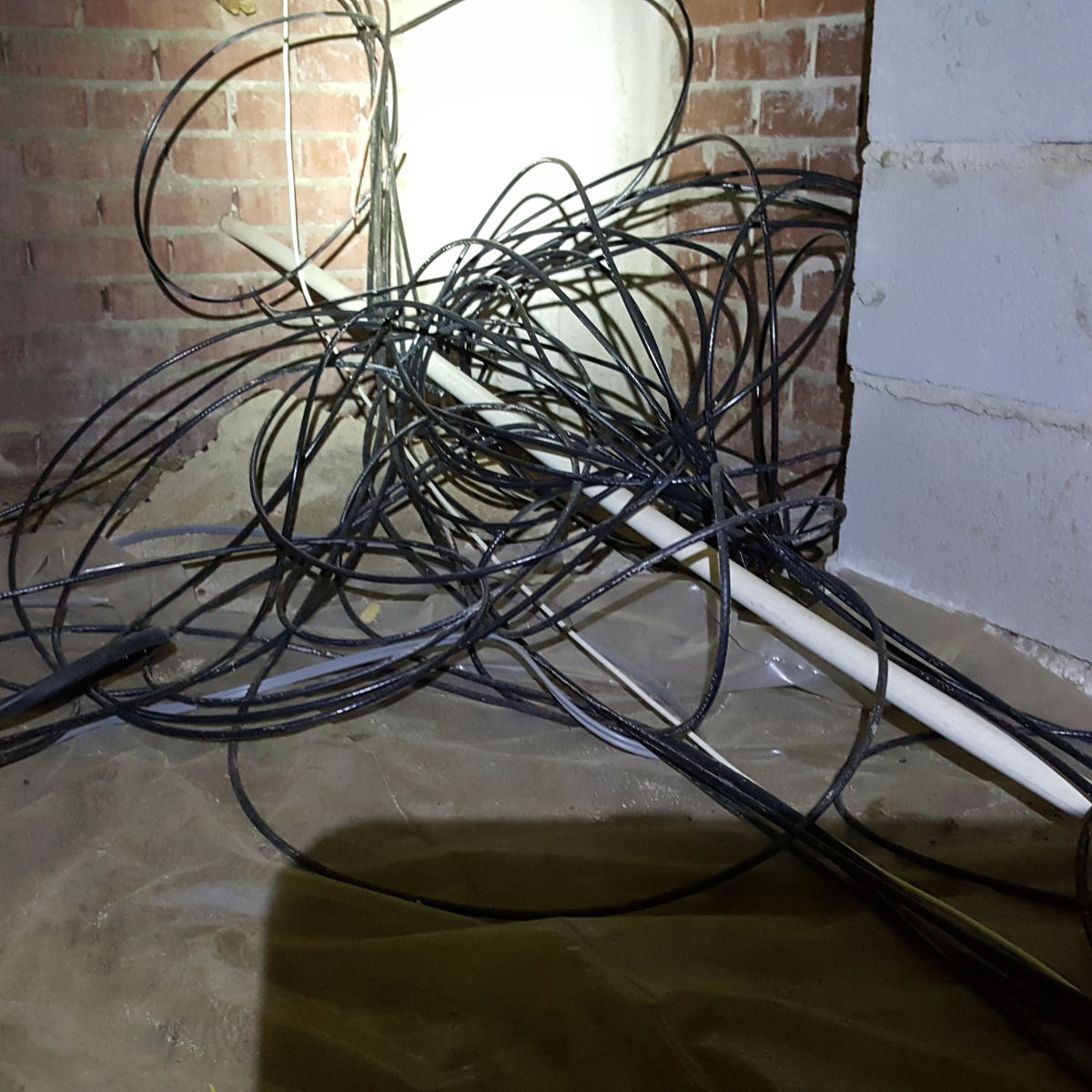 Living Room Transformation - before installation